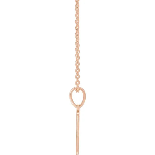 14K Rose Gold Hold You Forever® 16-18" Necklace