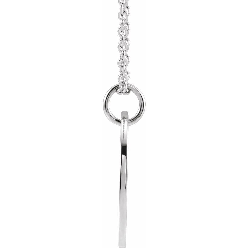 Sterling SIlver Zodiac Disc 16-18" Necklace