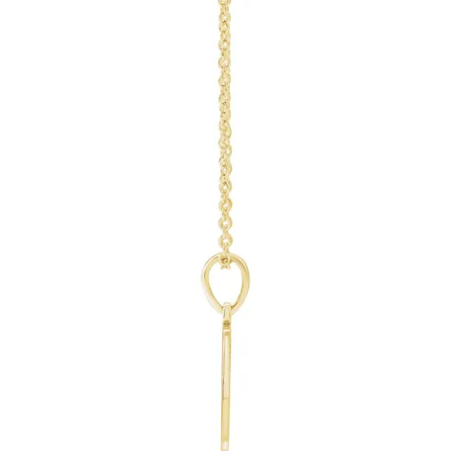 14K Yellow Gold Hold You Forever® 16-18" Necklace